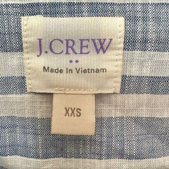J.Crew striped gauze boy perfect fit blouse - Picture 10 of 10